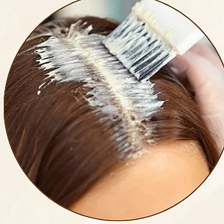 Hair colour treatment at Karmela